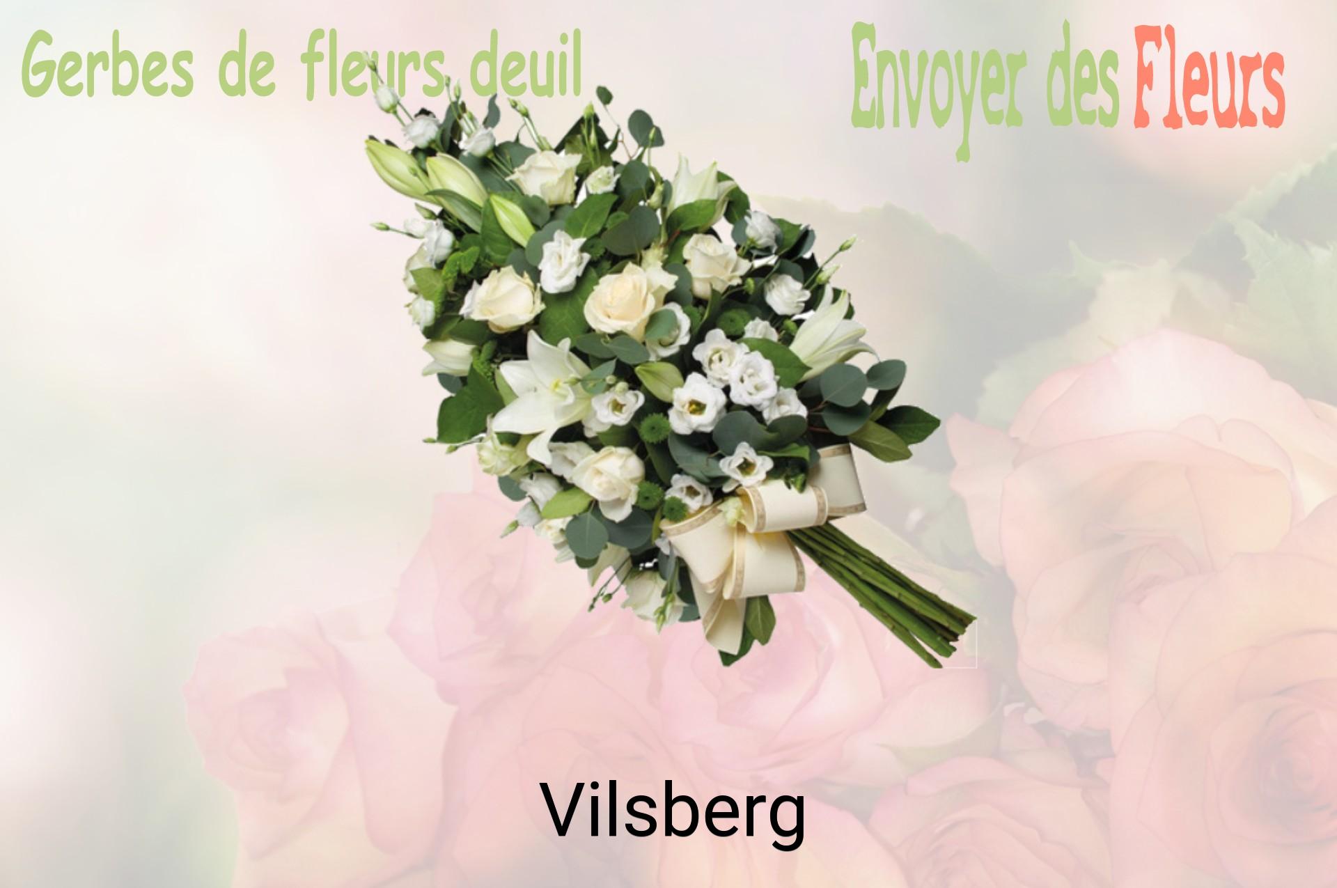 Gerbe de fleurs de deuil livrée à Vilsberg